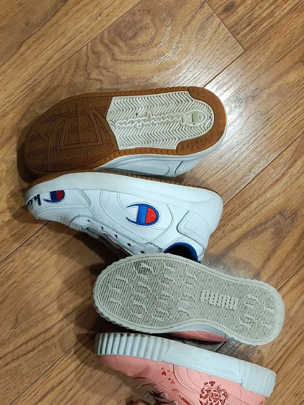 Champion white sneakers